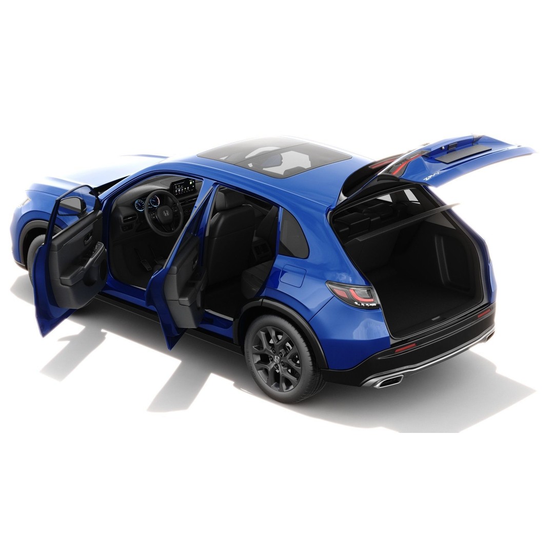 Honda ZR-V Sport 2024 3D Model – High Poly SUV with Interior, FBX & OBJ - View 4