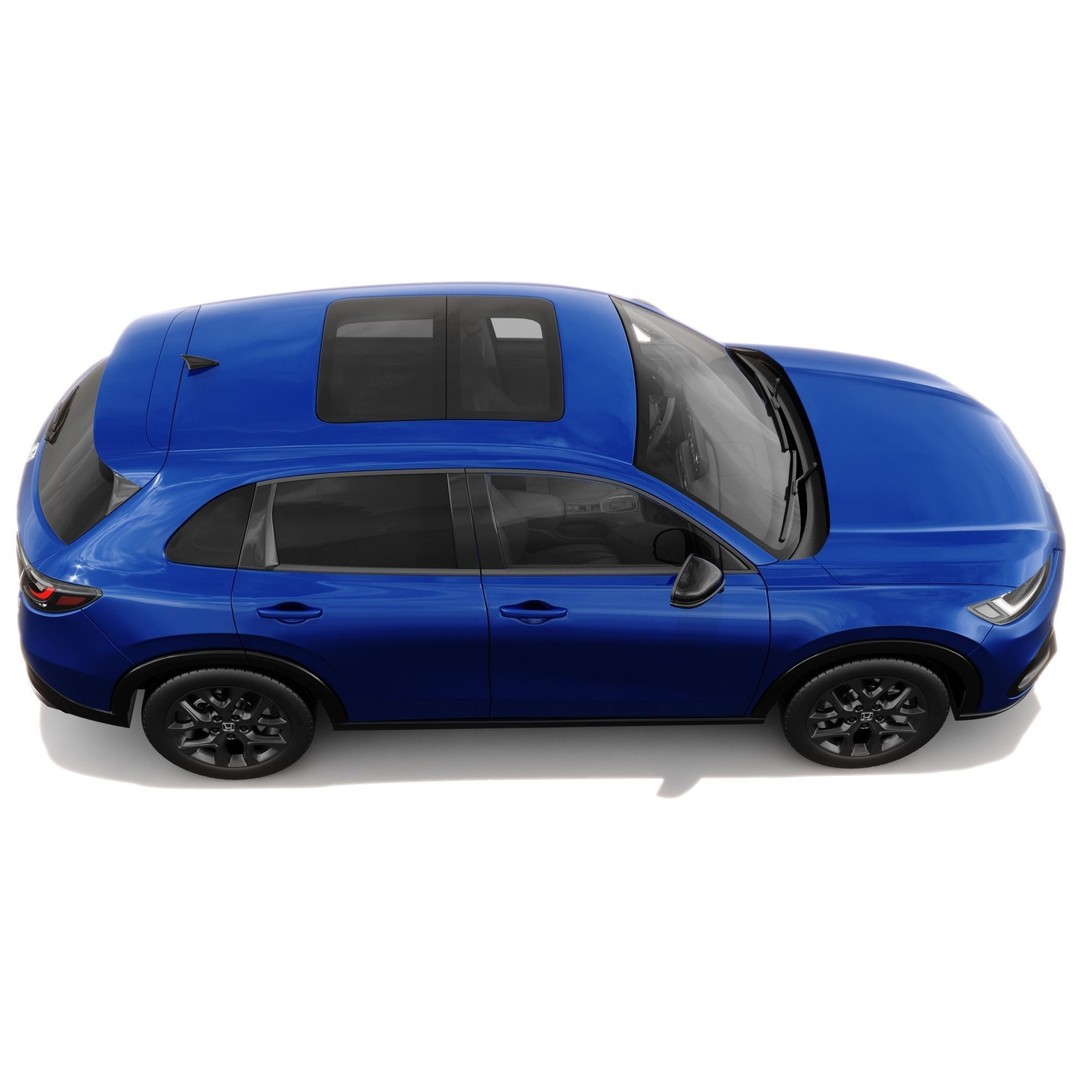 Honda ZR-V Sport 2024 3D Model – High Poly SUV with Interior, FBX & OBJ - View 9