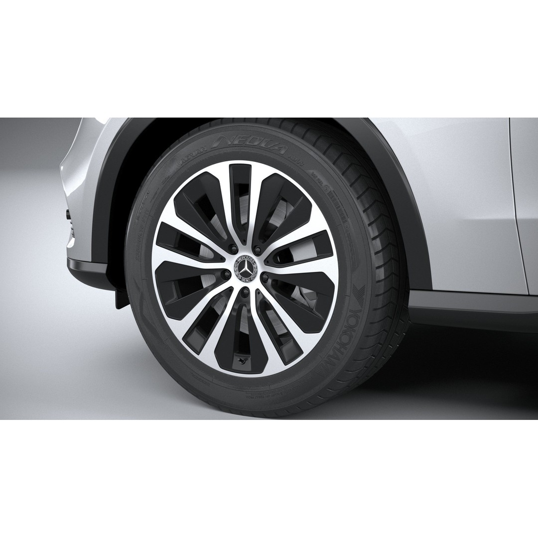 Mercedes-Benz GLC Coupe 3D Model – High Poly Game Asset, FBX, OBJ - View 18