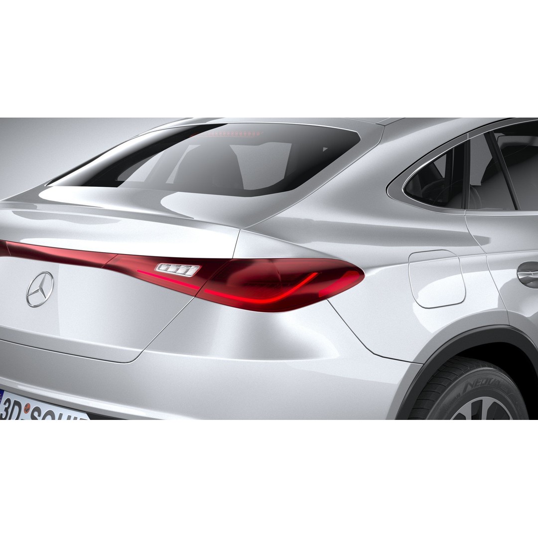 Mercedes-Benz GLC Coupe 3D Model – High Poly Game Asset, FBX, OBJ - View 20