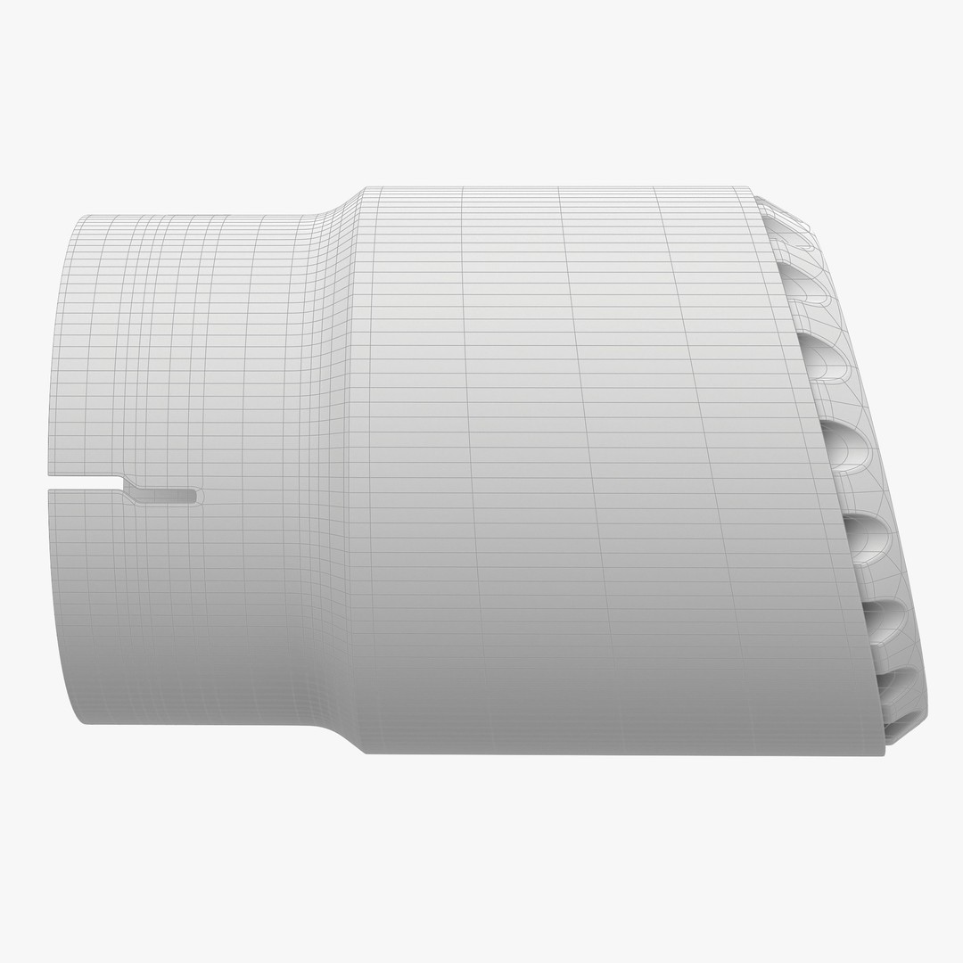 Exhaust Pipes 3D Model – High Poly PBR Vehicle Part, FBX - View 13