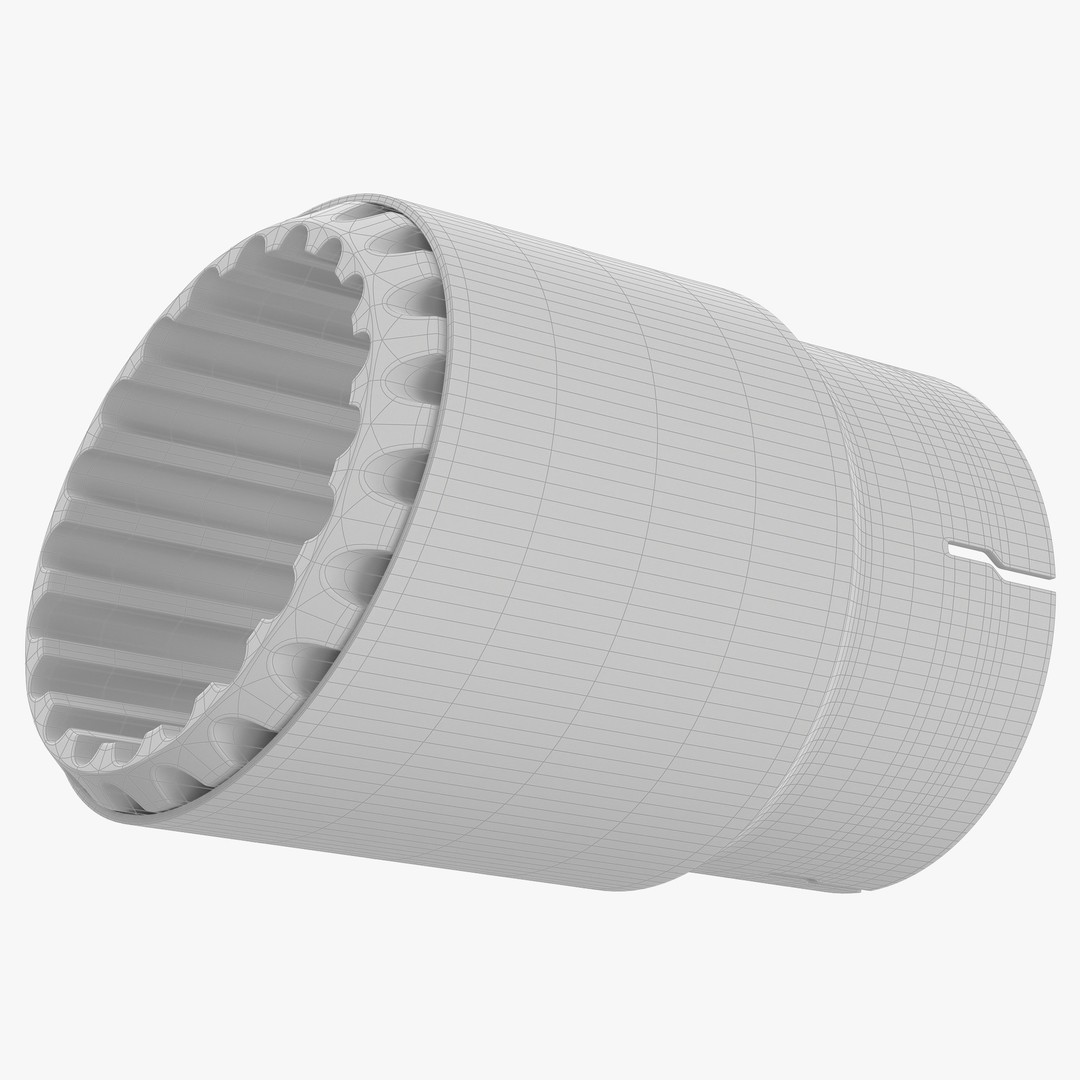 Exhaust Pipes 3D Model – High Poly PBR Vehicle Part, FBX - View 14