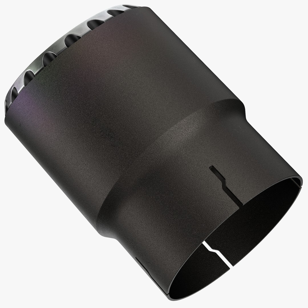 Exhaust Pipes 3D Model – High Poly PBR Vehicle Part, FBX - View 8