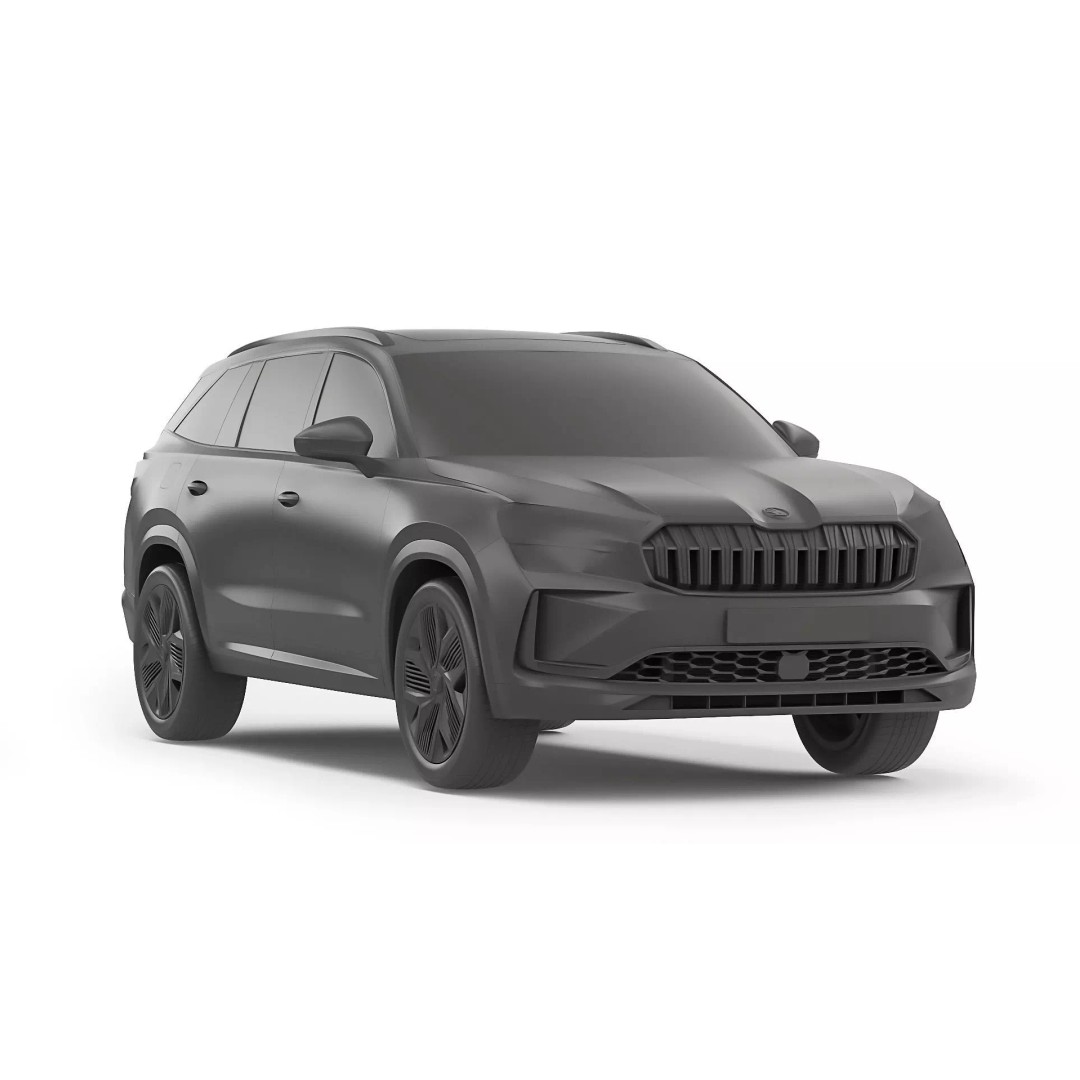 Skoda Kodiaq 2024 3D Model – High Poly SUV Asset, FBX & OBJ - View 15