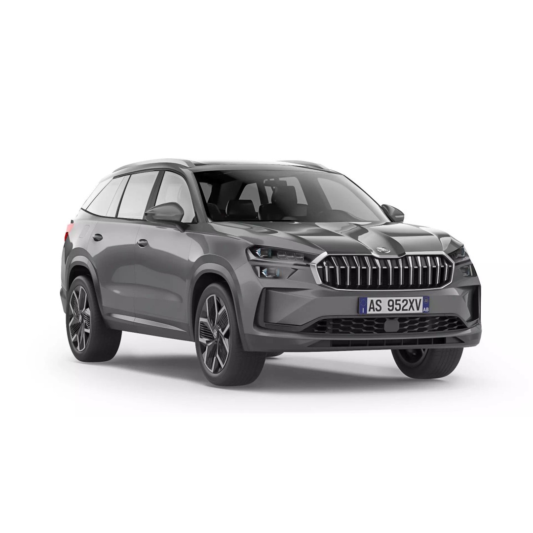 Skoda Kodiaq 2024 3D Model – High Poly SUV Asset, FBX & OBJ - View 2