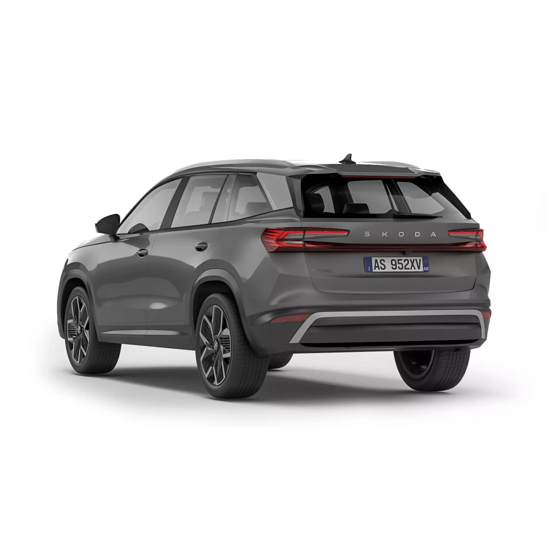 Skoda Kodiaq 2024 3D Model – High Poly SUV Asset, FBX & OBJ - View 7