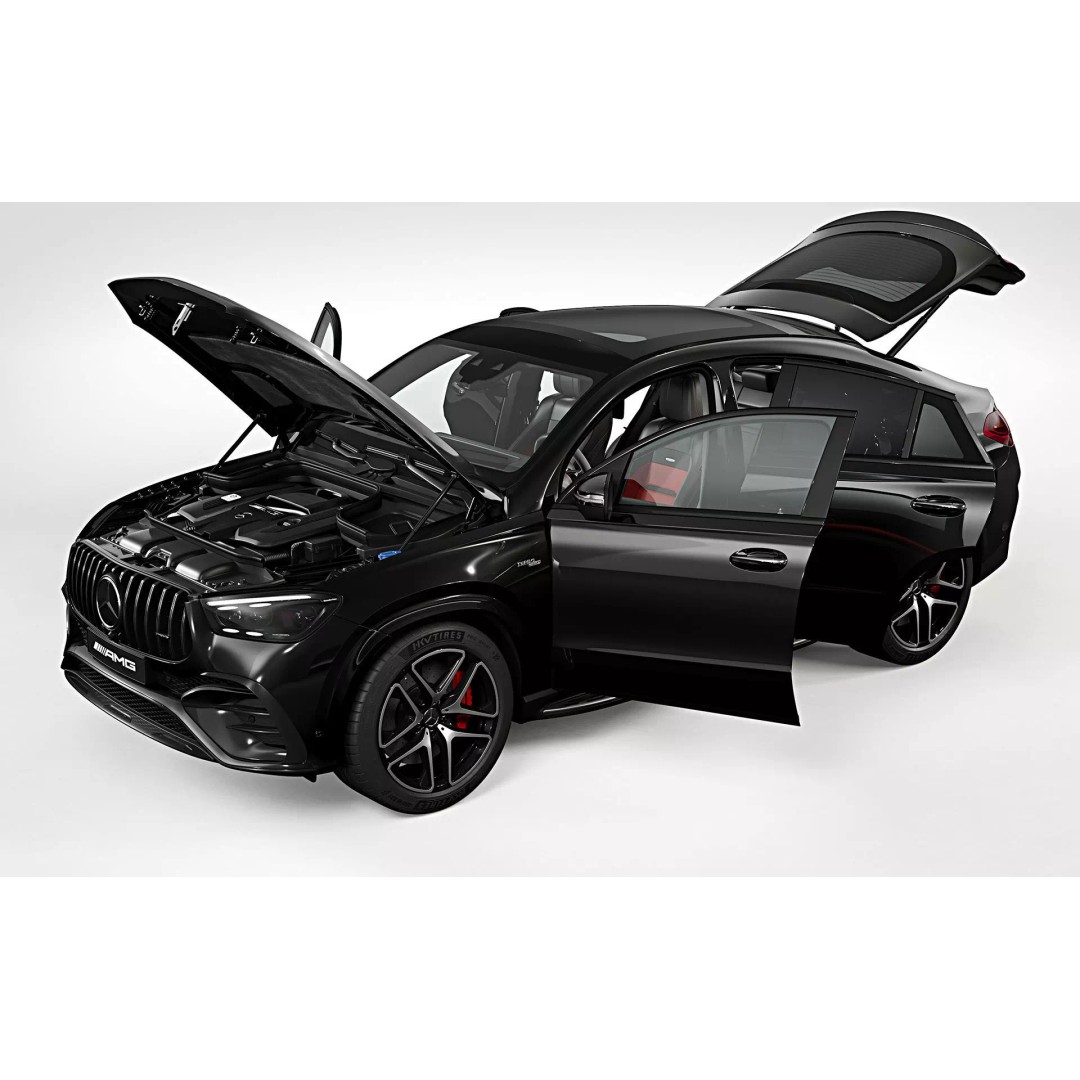 2024 Mercedes-Benz GLE 53 AMG Coupe 3D Model – High Poly Game Asset, FBX - View 4