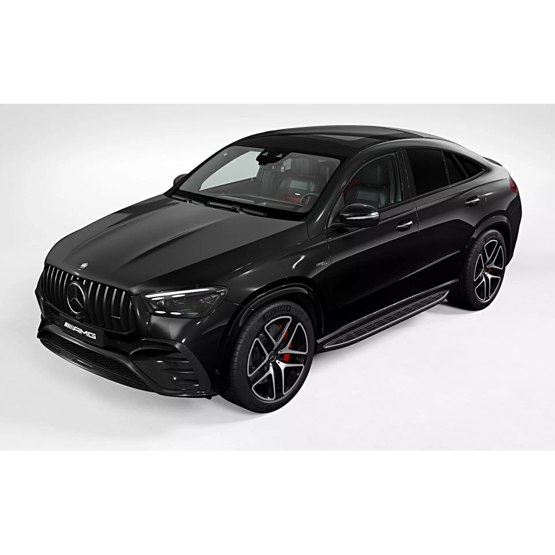 2024 Mercedes-Benz GLE 53 AMG Coupe 3D Model – High Poly Game Asset, FBX - View 8