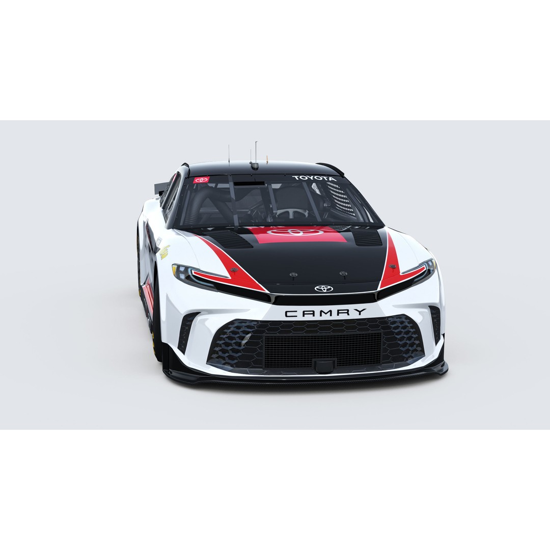 Toyota Camry 2024 3D Model – High Poly Racing Car Template, FBX, OBJ - View 13
