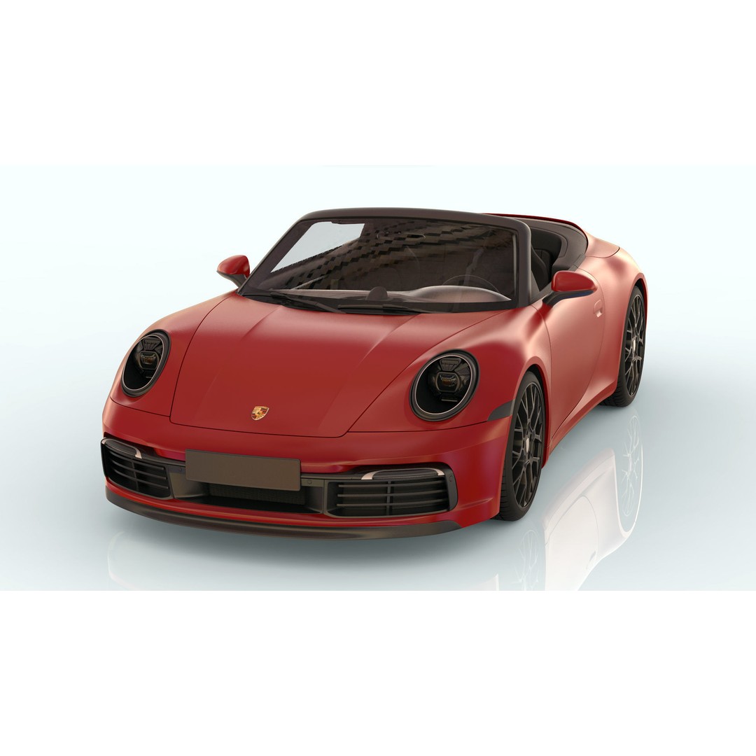 Porsche 911 GT3 992 3D Model – High-Poly Realistic Vehicle, FBX, OBJ - View 10