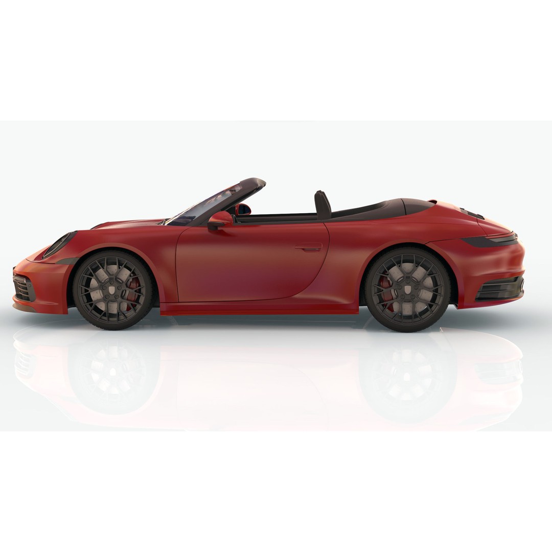 Porsche 911 GT3 992 3D Model – High-Poly Realistic Vehicle, FBX, OBJ - View 11