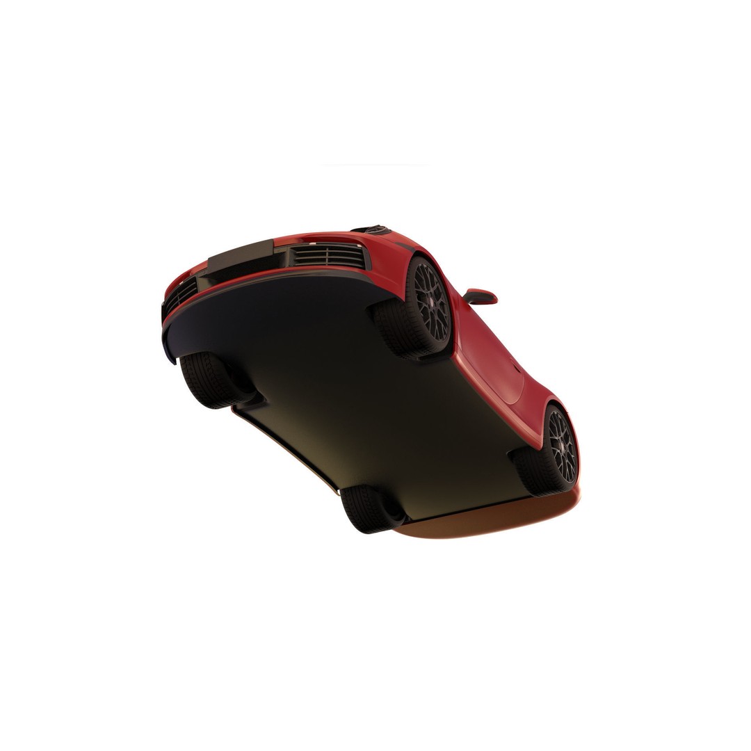 Porsche 911 GT3 992 3D Model – High-Poly Realistic Vehicle, FBX, OBJ - View 12