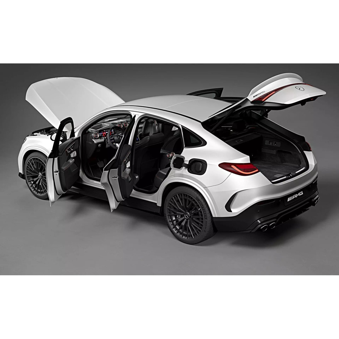 2024 Mercedes-Benz GLC 43 AMG Coupe 3D Model – High Poly Game-Ready Asset, FBX - View 15