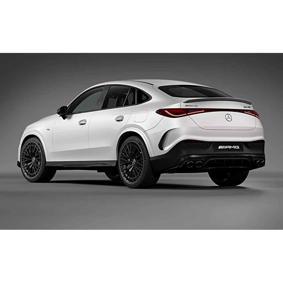 2024 Mercedes-Benz GLC 43 AMG Coupe 3D Model – High Poly Game-Ready Asset, FBX - View 3