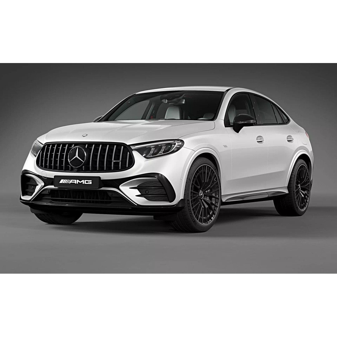 2024 Mercedes-Benz GLC 43 AMG Coupe 3D Model – High Poly Game-Ready Asset, FBX - View 6