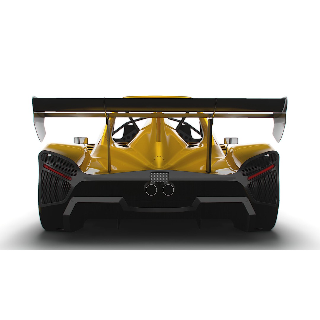 Radical SR3 XXR 2023 3D Model – High Poly Racing Car, FBX, OBJ - View 12