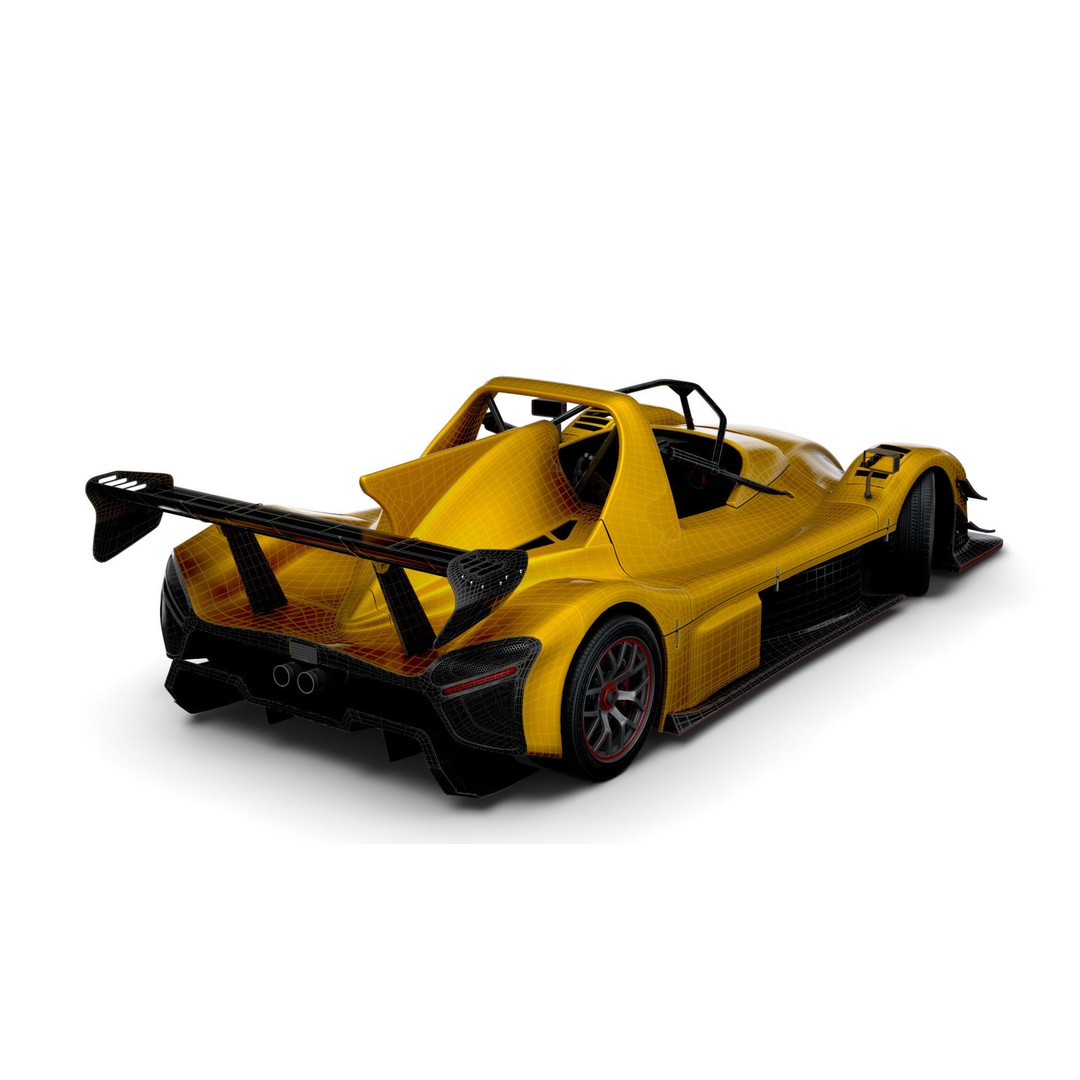 Radical SR3 XXR 2023 3D Model – High Poly Racing Car, FBX, OBJ - View 16