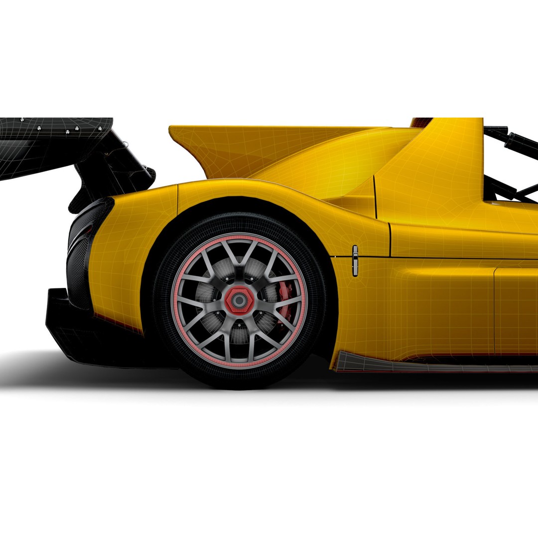 Radical SR3 XXR 2023 3D Model – High Poly Racing Car, FBX, OBJ - View 23