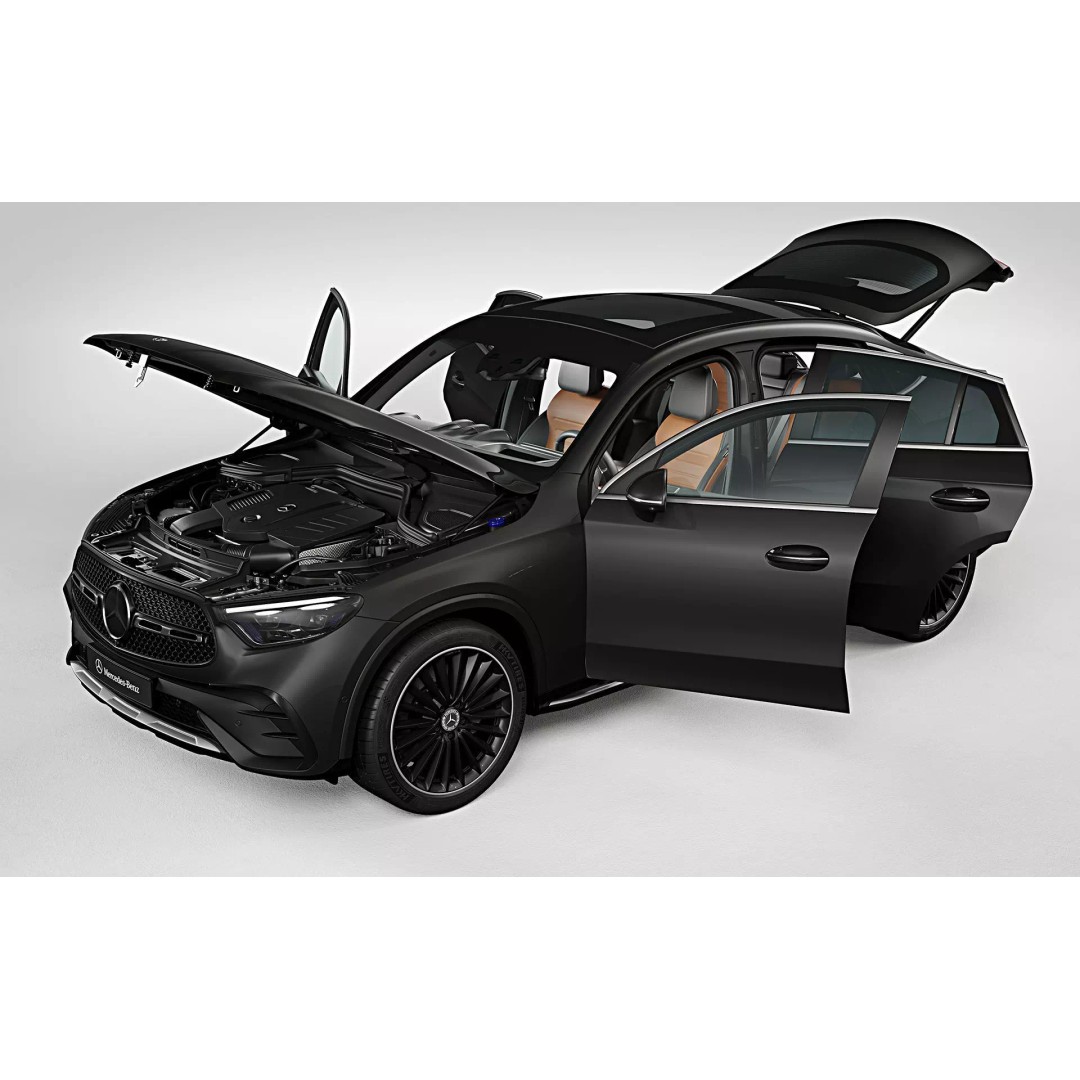 2024 Mercedes-Benz GLC Coupe 3D Model – High Poly Game Ready, FBX, OBJ - View 4