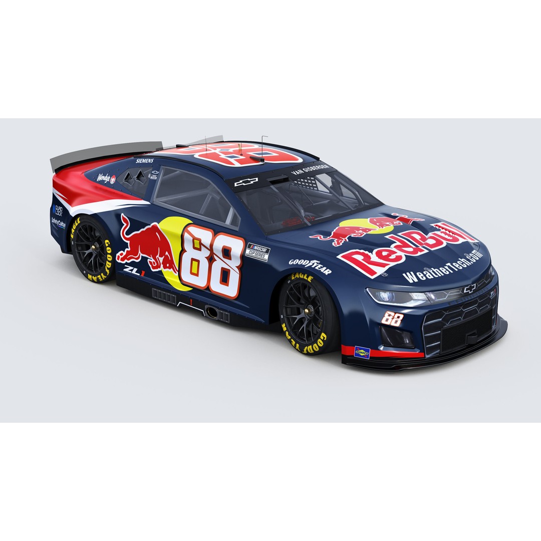 Chevrolet Camaro 3D Model – High Poly Racing Car, FBX, OBJ - View 10