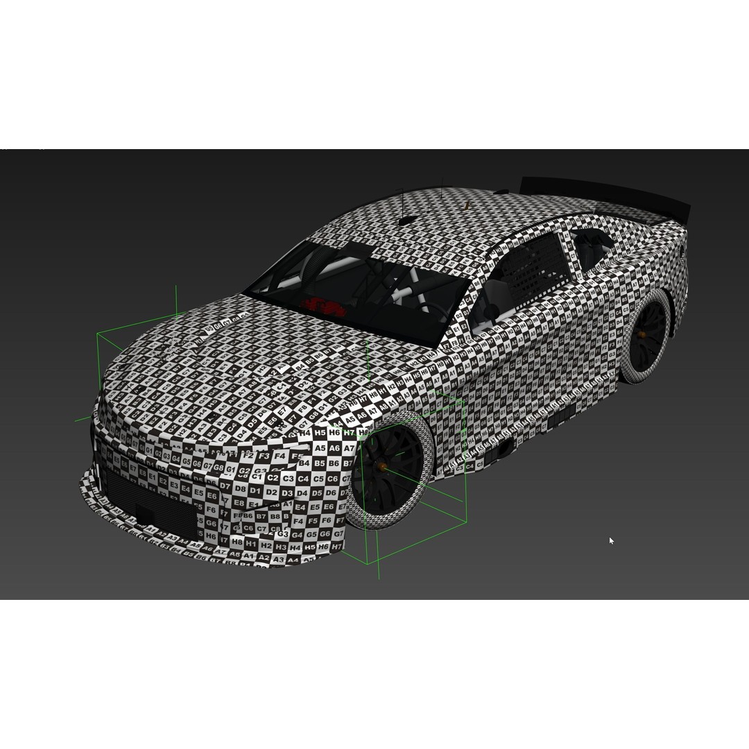 Chevrolet Camaro 3D Model – High Poly Racing Car, FBX, OBJ - View 16
