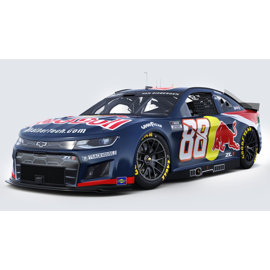 Chevrolet Camaro 3D Model – High Poly Racing Car, FBX, OBJ - View 4