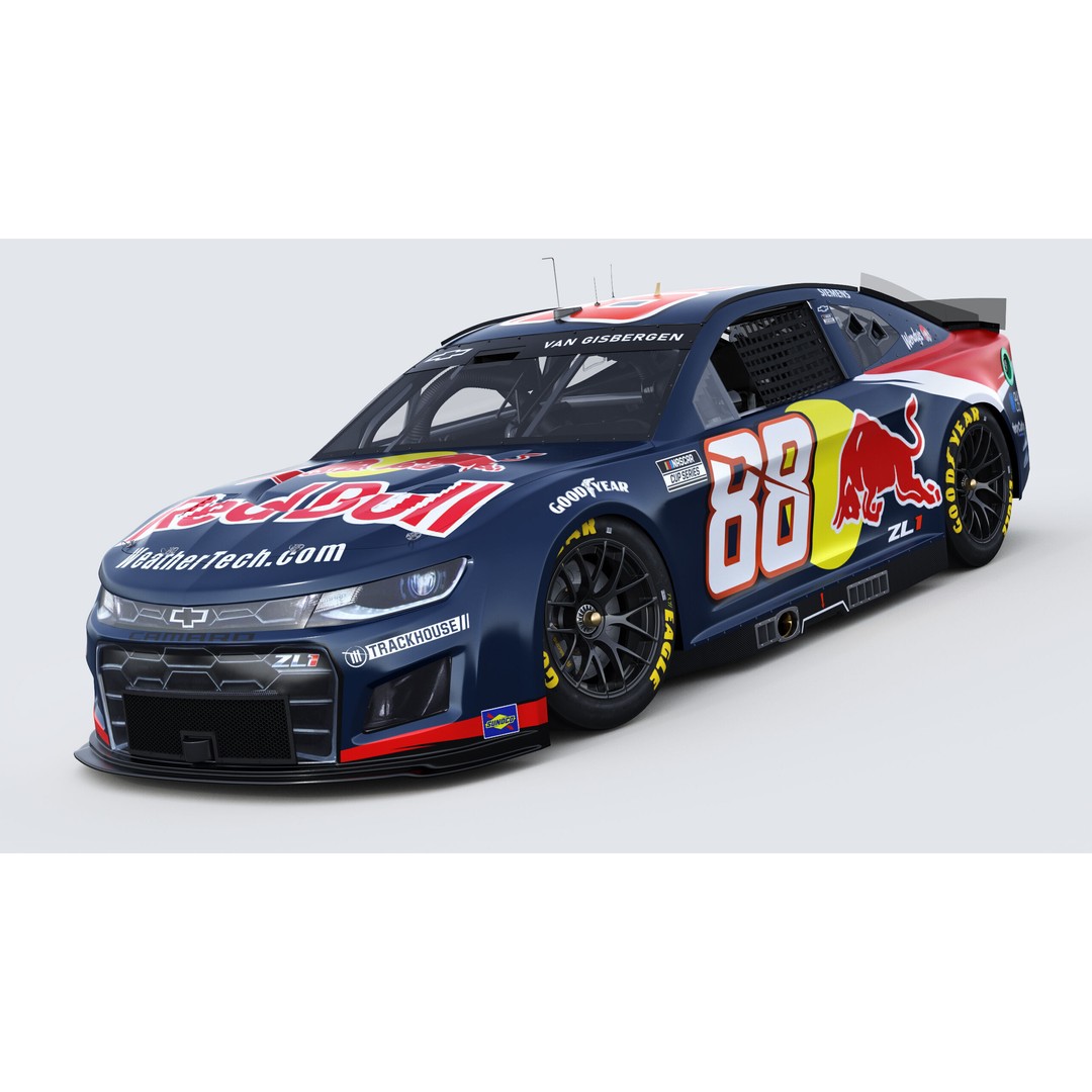 Chevrolet Camaro 3D Model – High Poly Racing Car, FBX, OBJ - View 5