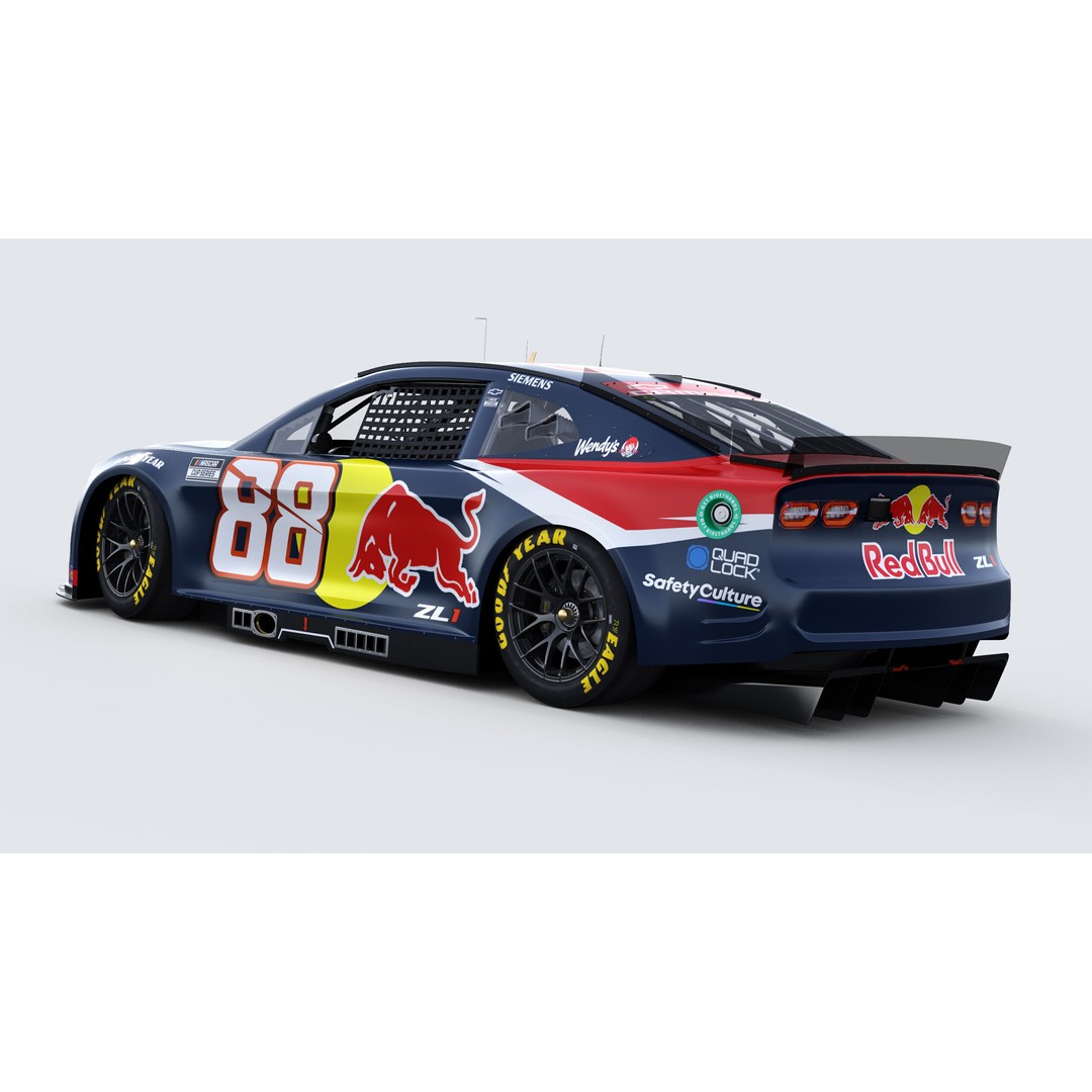 Chevrolet Camaro 3D Model – High Poly Racing Car, FBX, OBJ - View 6