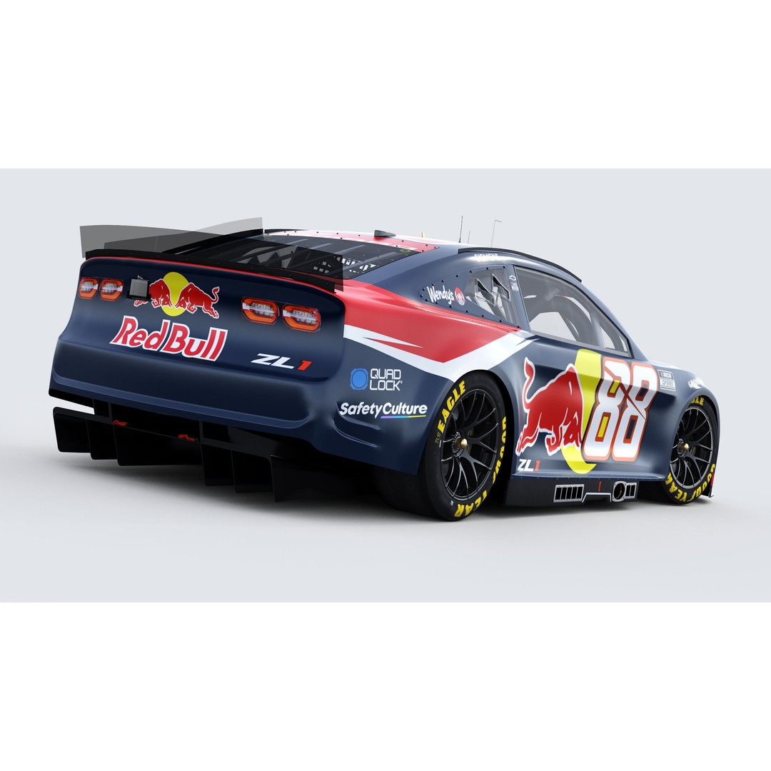 Chevrolet Camaro 3D Model – High Poly Racing Car, FBX, OBJ - View 7