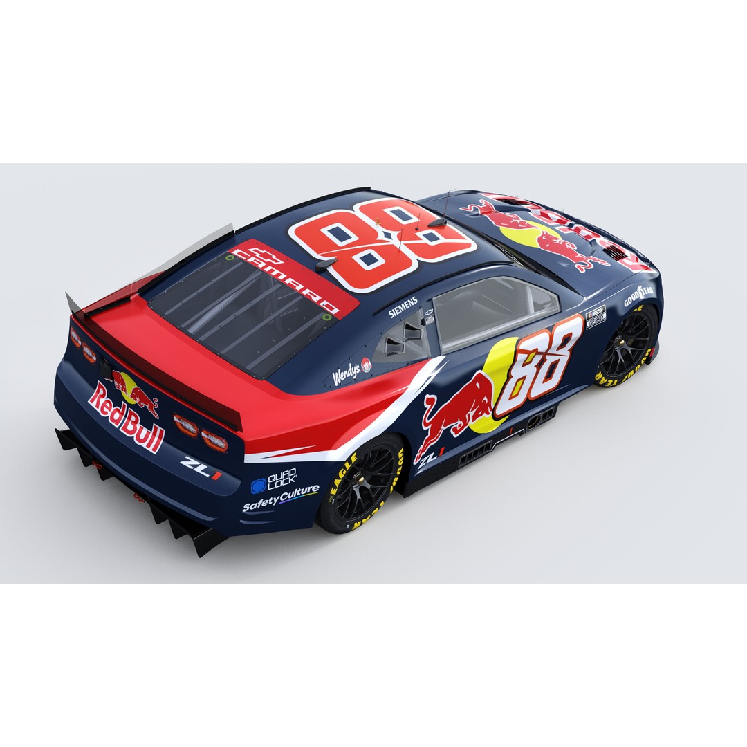 Chevrolet Camaro 3D Model – High Poly Racing Car, FBX, OBJ - View 8