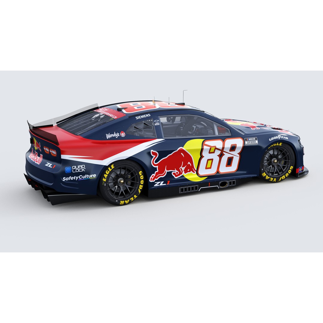 Chevrolet Camaro 3D Model – High Poly Racing Car, FBX, OBJ - View 9