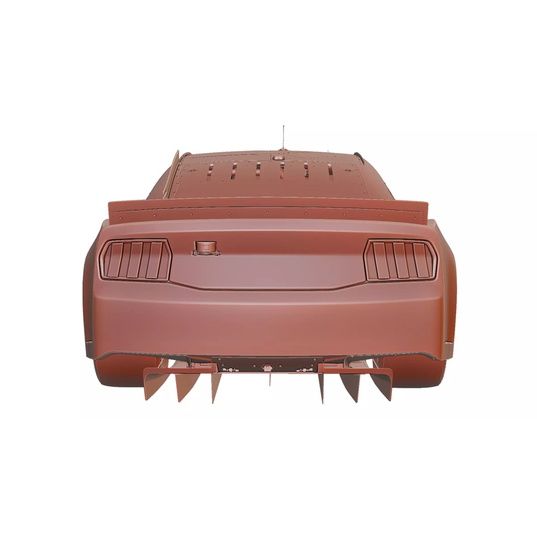 2026 NASCAR Cup Series Wild Horse Race Car 3D Model – High Poly Game Asset, FBX - View 15