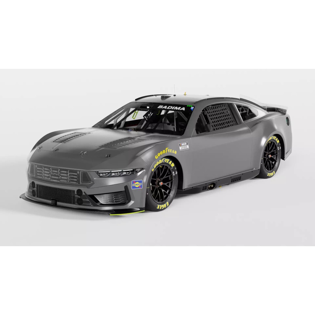 2026 NASCAR Cup Series Wild Horse Race Car 3D Model – High Poly Game Asset, FBX - View 2