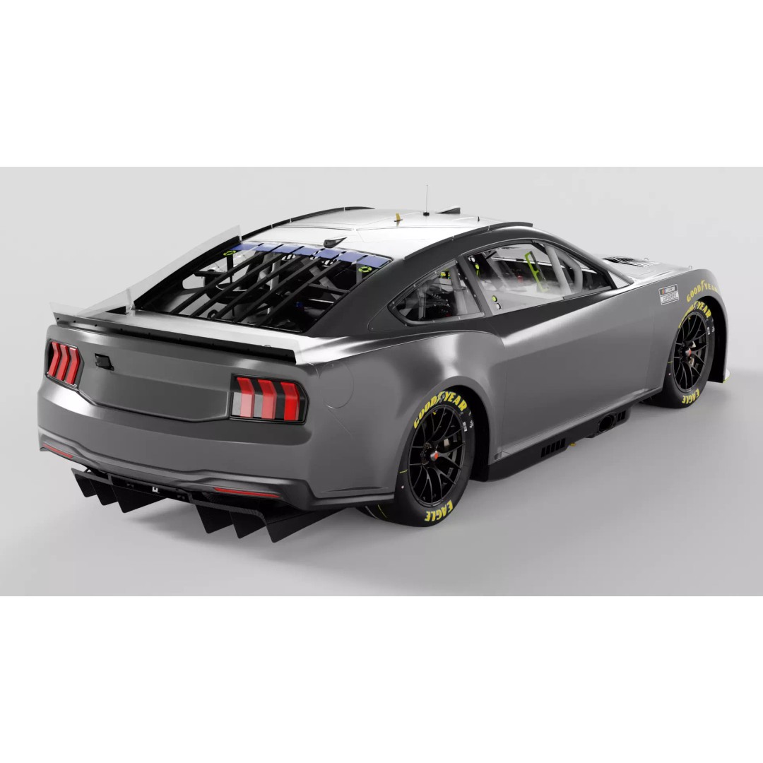 2026 NASCAR Cup Series Wild Horse Race Car 3D Model – High Poly Game Asset, FBX - View 3