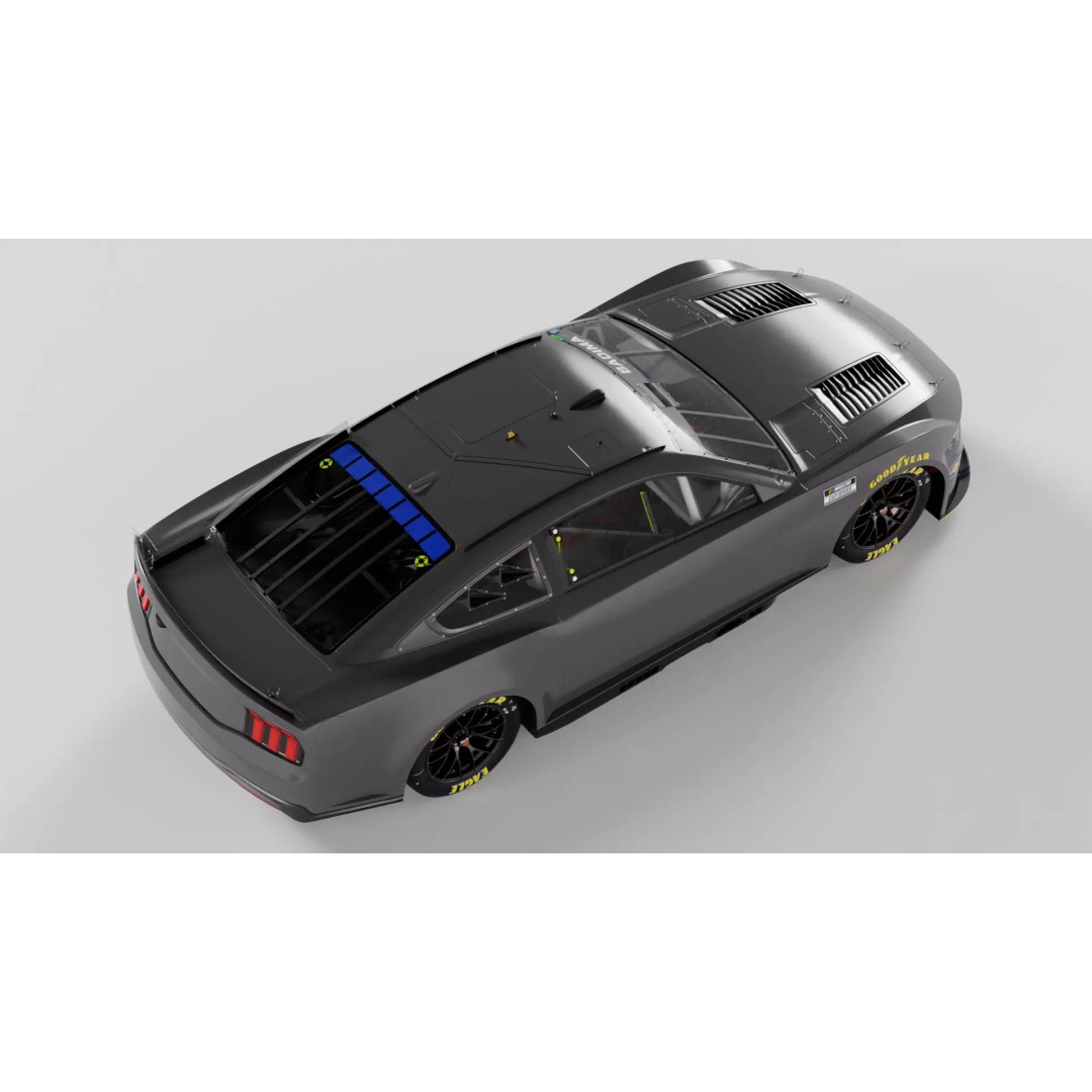 2026 NASCAR Cup Series Wild Horse Race Car 3D Model – High Poly Game Asset, FBX - View 6