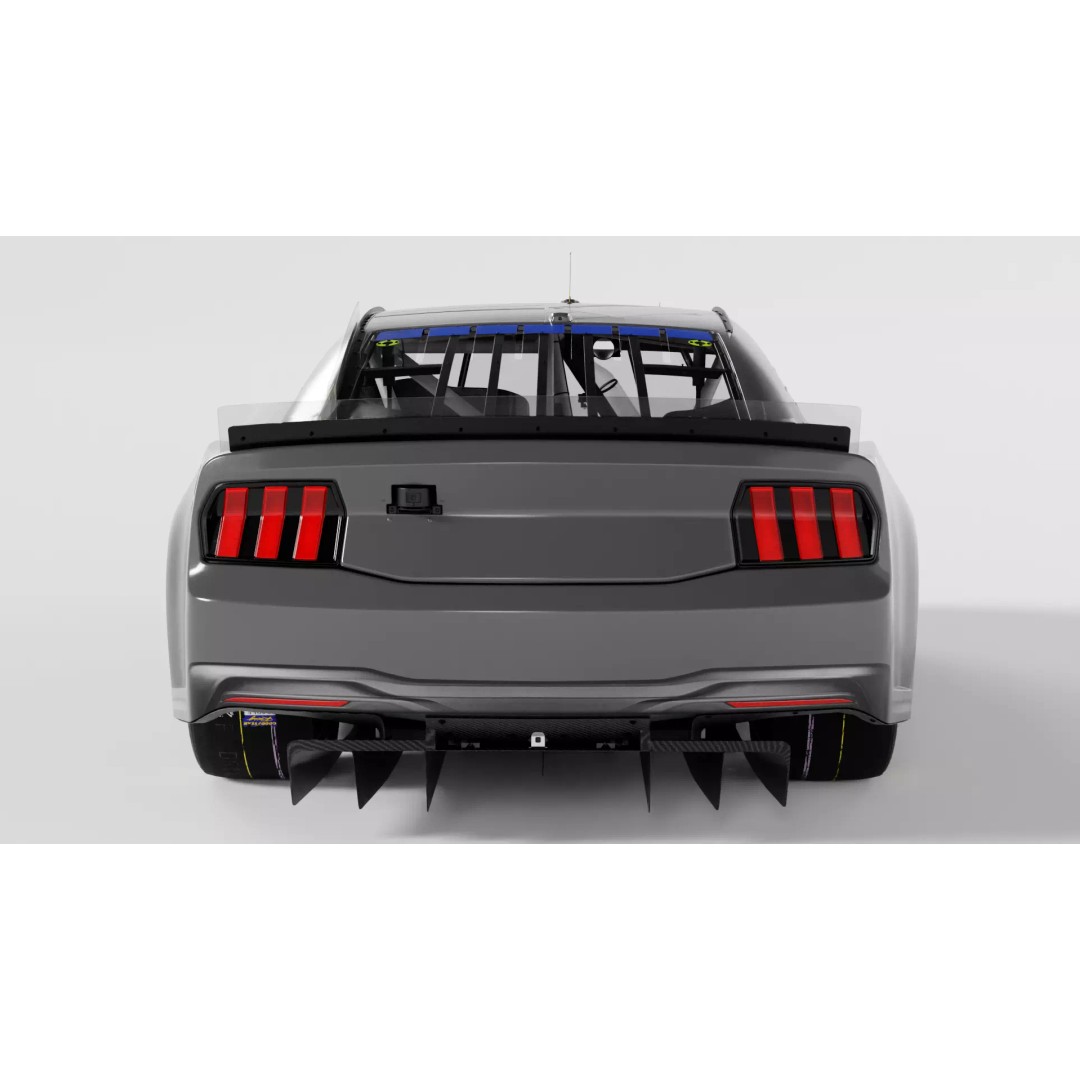2026 NASCAR Cup Series Wild Horse Race Car 3D Model – High Poly Game Asset, FBX - View 7