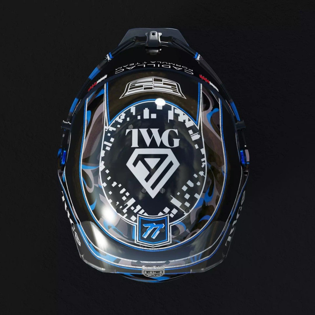 F1 Cadillac Team Helmets 3D Model – PBR Textured, Game-Ready, FBX, OBJ - View 16