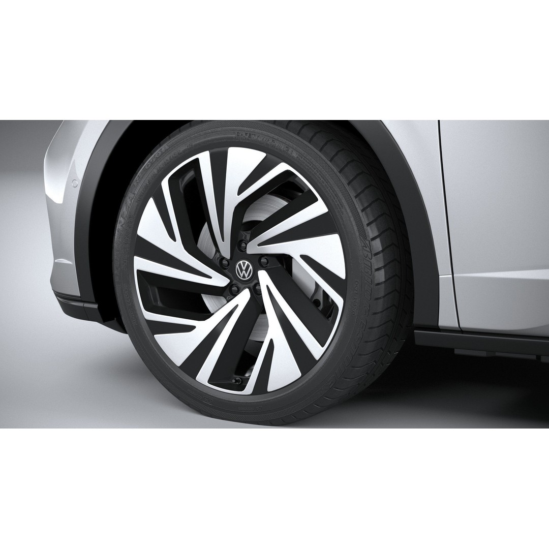 Volkswagen ID5 3D Model – High Poly SUV with Textures, FBX, OBJ - View 18