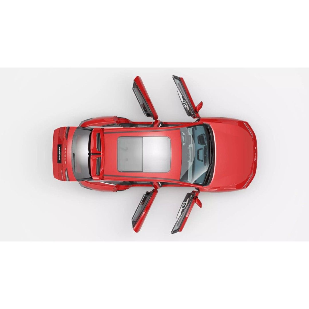 2025 Jetour Dashing 3D Model – Realistic SUV, FBX, Blender - View 11