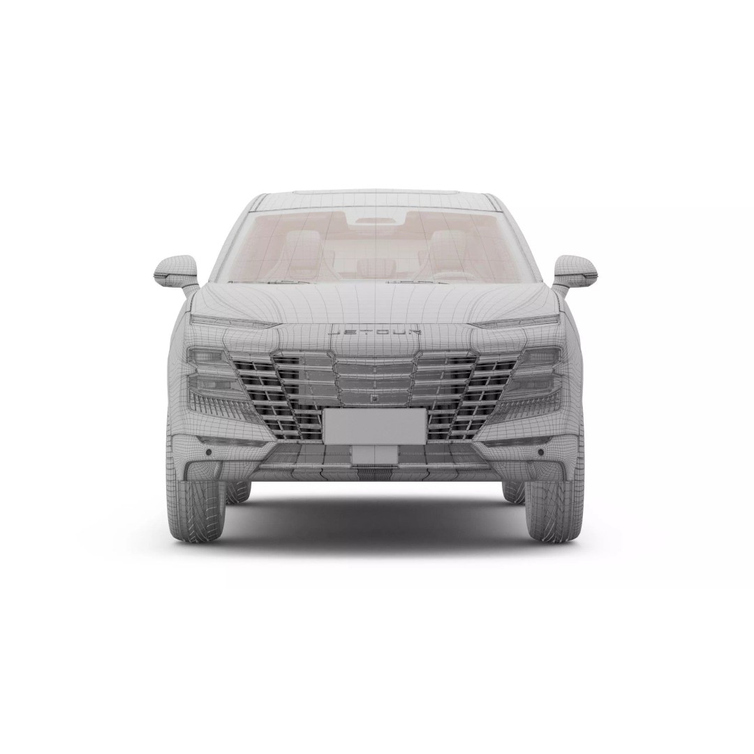 2025 Jetour Dashing 3D Model – Realistic SUV, FBX, Blender - View 18