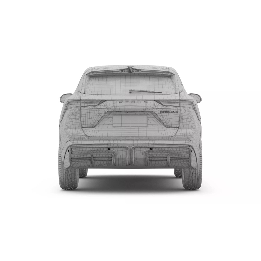 2025 Jetour Dashing 3D Model – Realistic SUV, FBX, Blender - View 20
