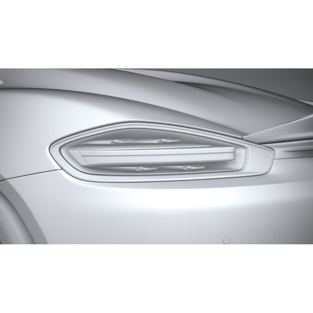 Porsche 718 Boxster Spyder RS 2024 3D Model – High Poly PBR Game Asset, FBX, OBJ - View 26