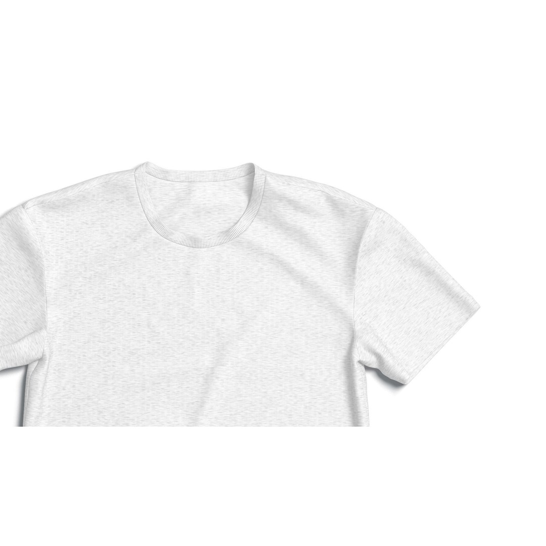 Crumpled Crew Neck T-Shirt 3D Model – Low Poly PBR Game Asset, FBX - View 5