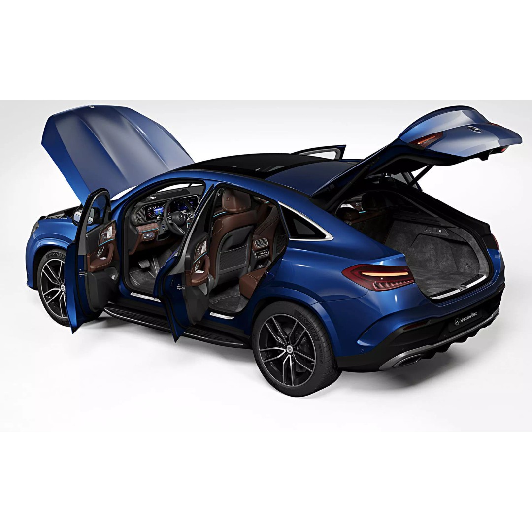 2024 Mercedes-Benz GLE Coupe 3D Model – Photorealistic SUV Asset, FBX - View 15