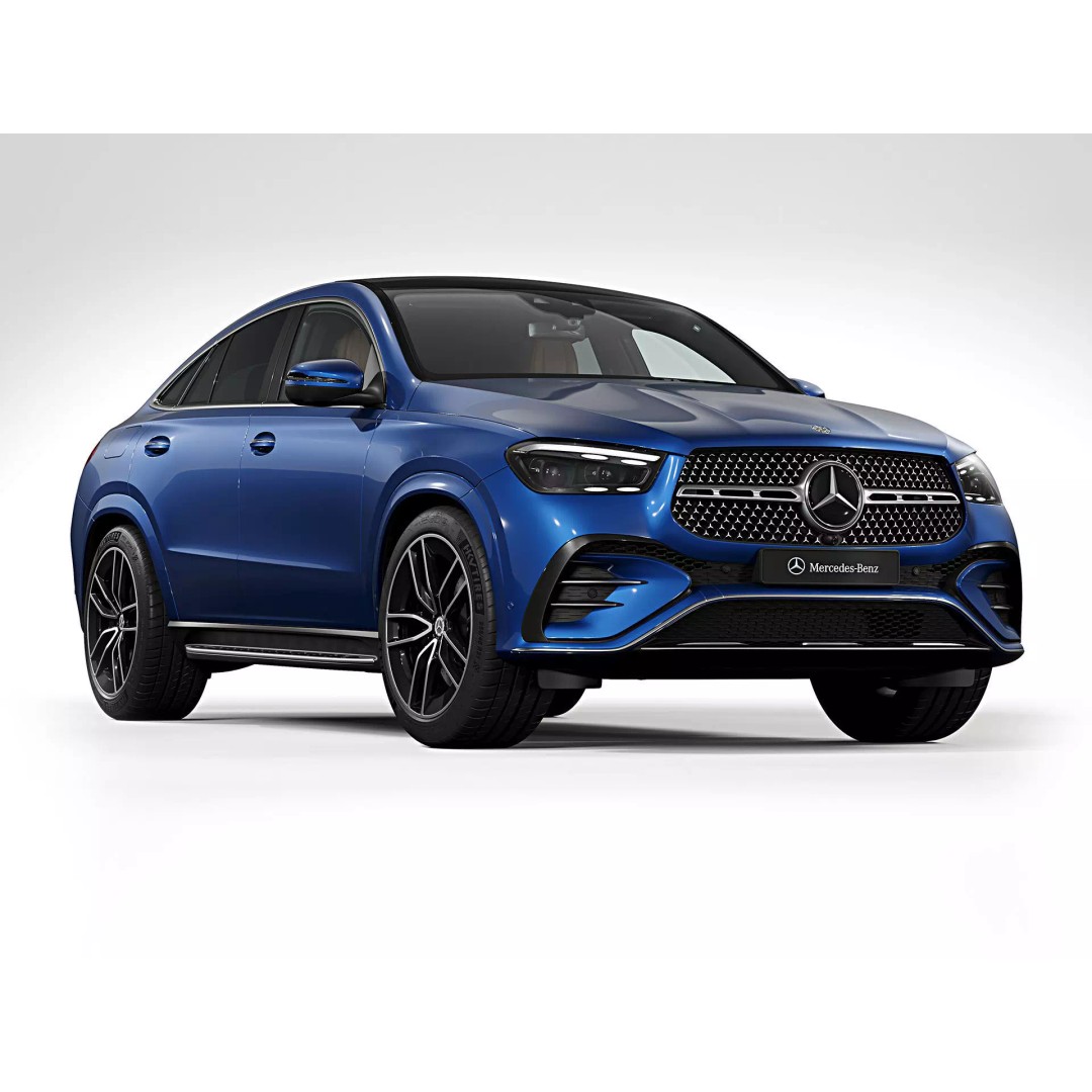 2024 Mercedes-Benz GLE Coupe 3D Model – Photorealistic SUV Asset, FBX - View 2
