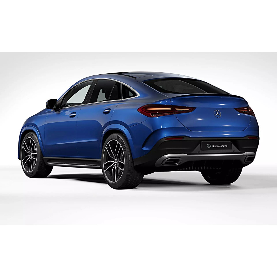 2024 Mercedes-Benz GLE Coupe 3D Model – Photorealistic SUV Asset, FBX - View 3