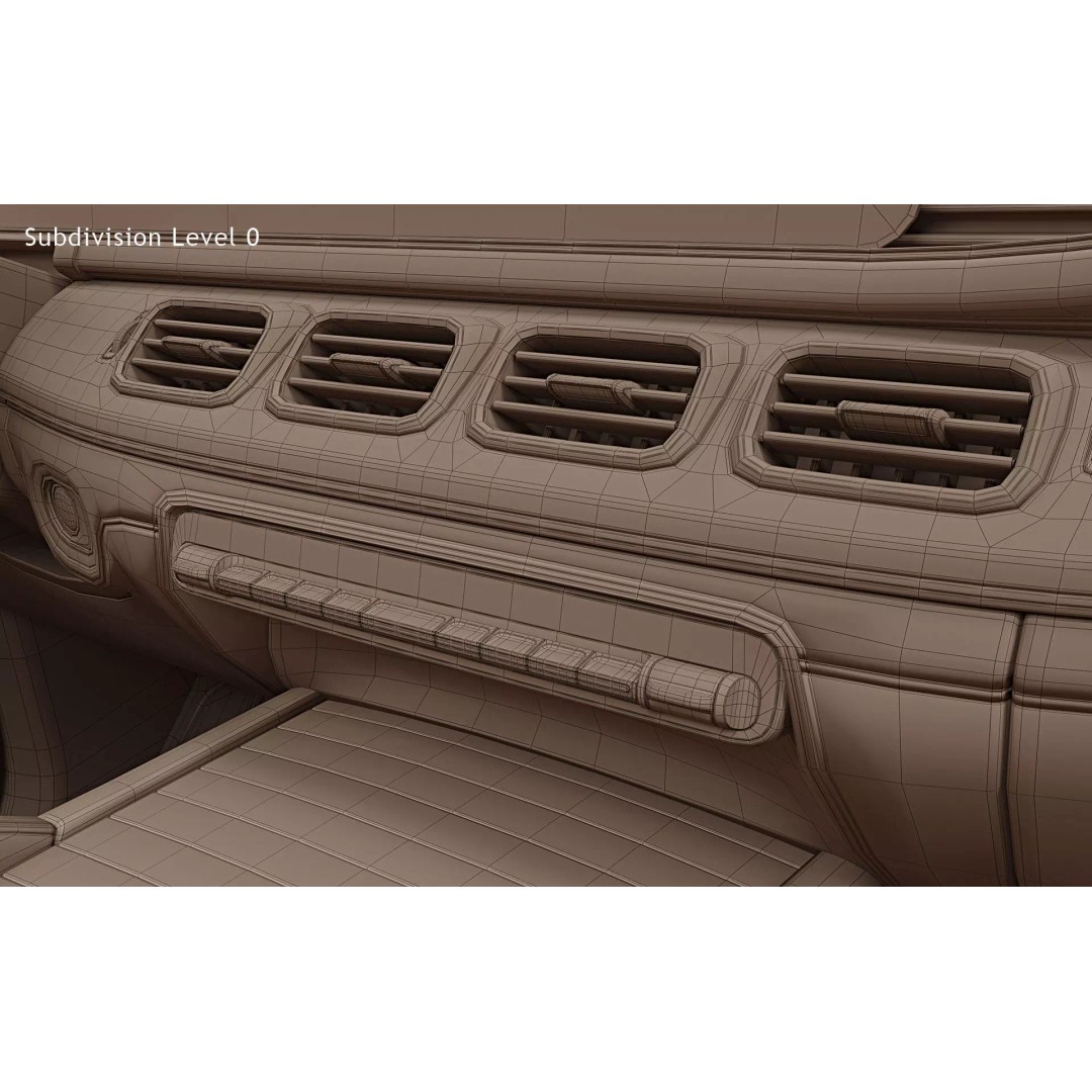 2024 Mercedes-Benz GLE Coupe 3D Model – Photorealistic SUV Asset, FBX - View 39