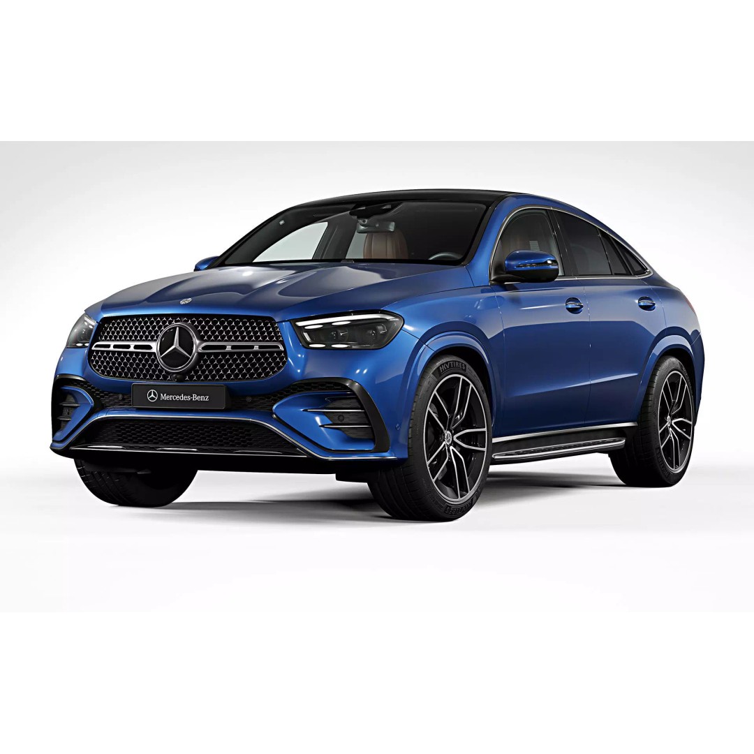 2024 Mercedes-Benz GLE Coupe 3D Model – Photorealistic SUV Asset, FBX - View 6