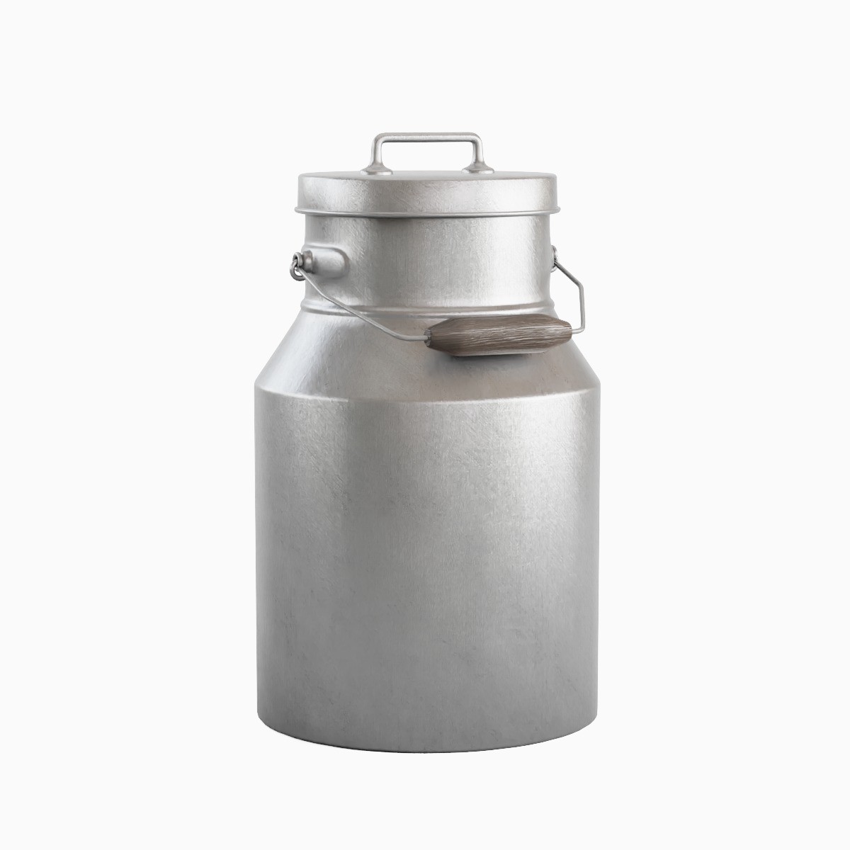 Milk Can 03 - Mid-Poly Game-Ready 3D Model - View 3
