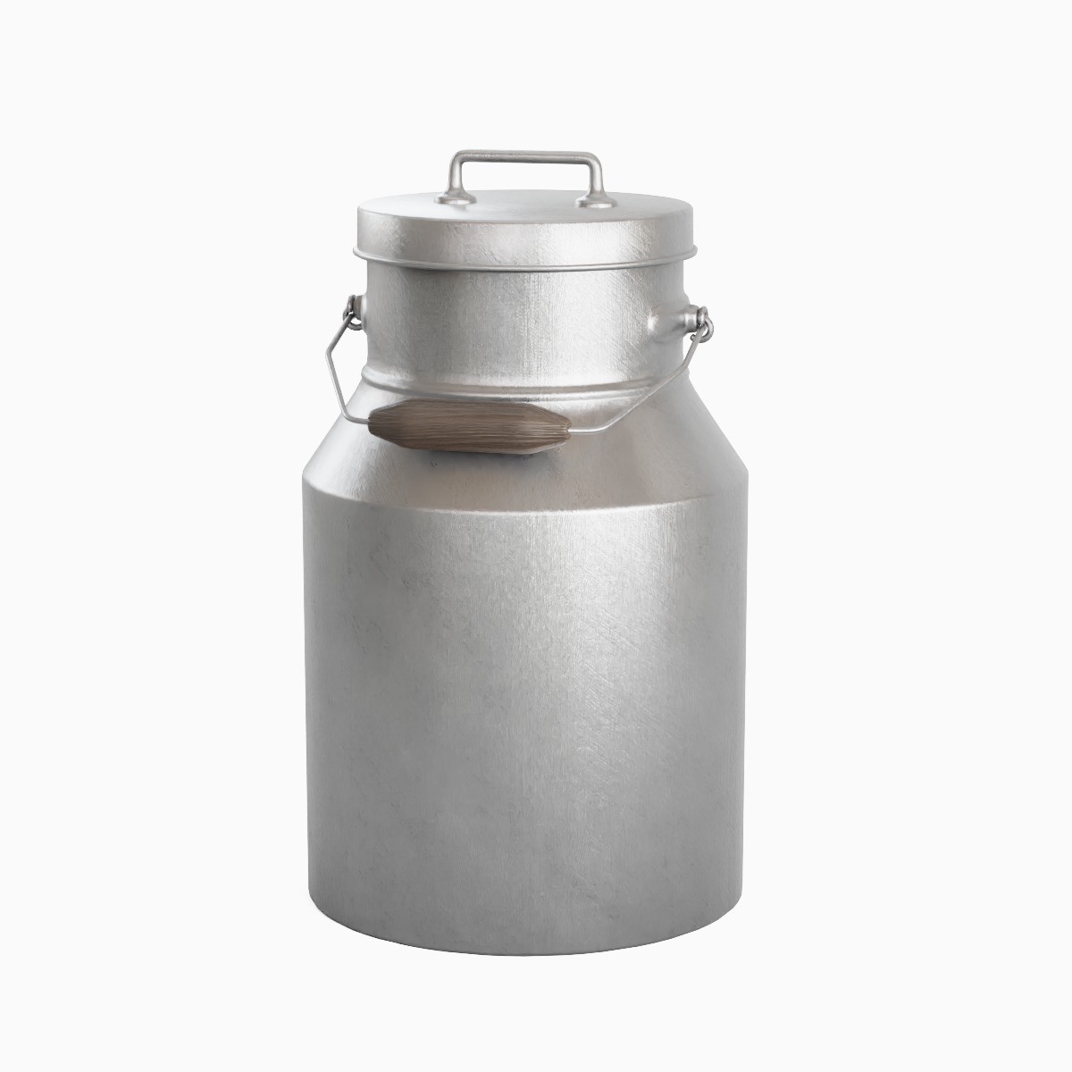 Milk Can 03 - Mid-Poly Game-Ready 3D Model - View 5